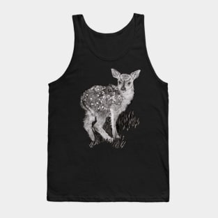 Deer Drawing Tank Top